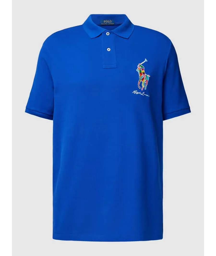 obrazek 1 Koszulka polo o kroju classic fit z wyhaftowanym logo