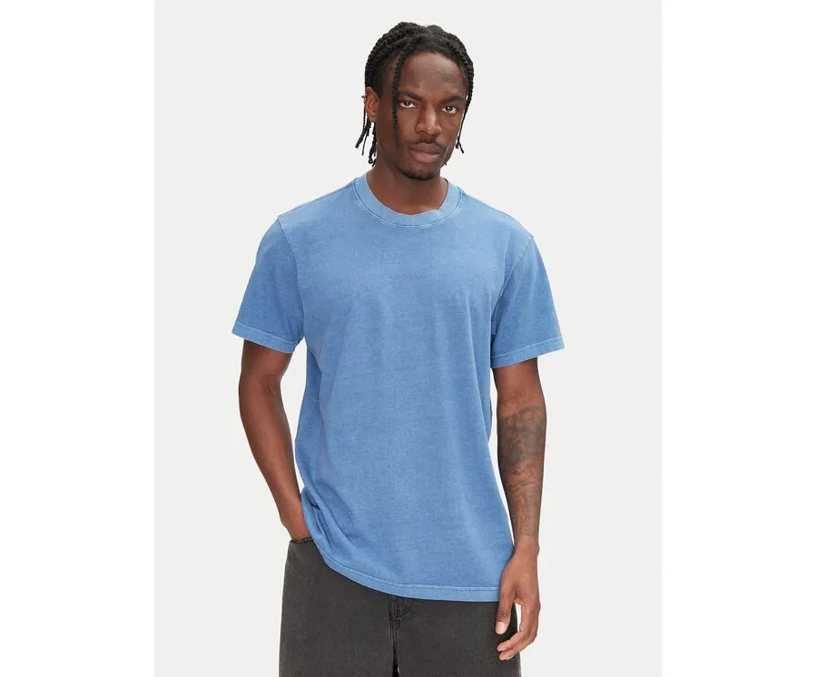 obrazek 1 G-Star Raw T-Shirt Overdyed D27760-C756 Niebieski Regular Fit