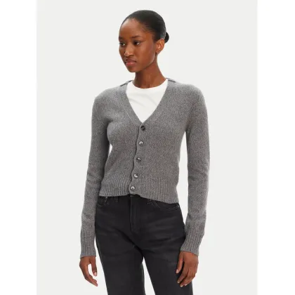 Zdjęcie AMI PARIS Kardigan FKC127.005 Szary Regular Fit