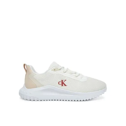 Zdjęcie Calvin Klein Jeans Sneakersy Eva Runner L-Up Mix Mesh Logo Ck YW0YW01851 Biały