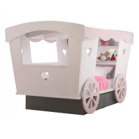 Picture Fairytale bed - carriage - unique piece of furniture - Mathy by Bols