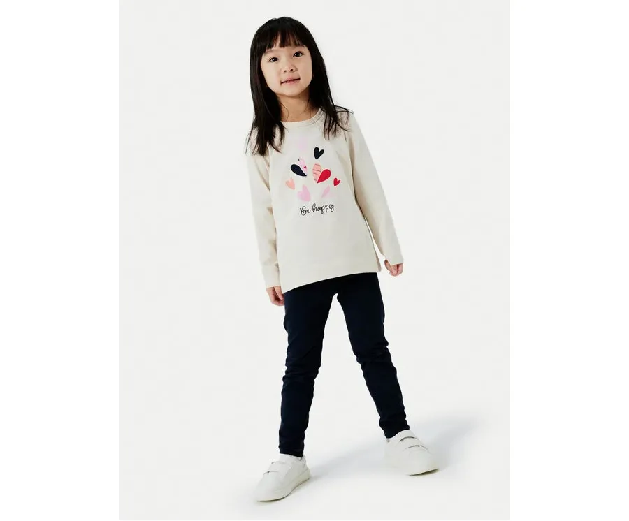 obrazek 1 NAME IT Legginsy 13235243 Granatowy Regular Fit
