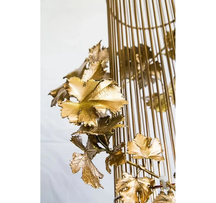 obrazek 3 Piękna lampa sufitowa Leaves Onion