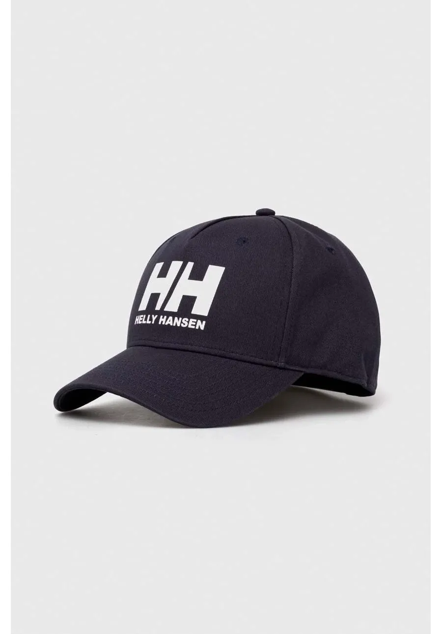 obrazek 1 Helly Hansen czapka z daszkiem kolor granatowy z nadrukiem 67434