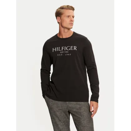 Zdjęcie Tommy Hilfiger Longsleeve MW0MW36502 Czarny Regular Fit