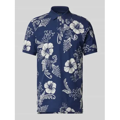 Zdjęcie Koszulka polo o kroju custom slim fit z wyhaftowanym logo