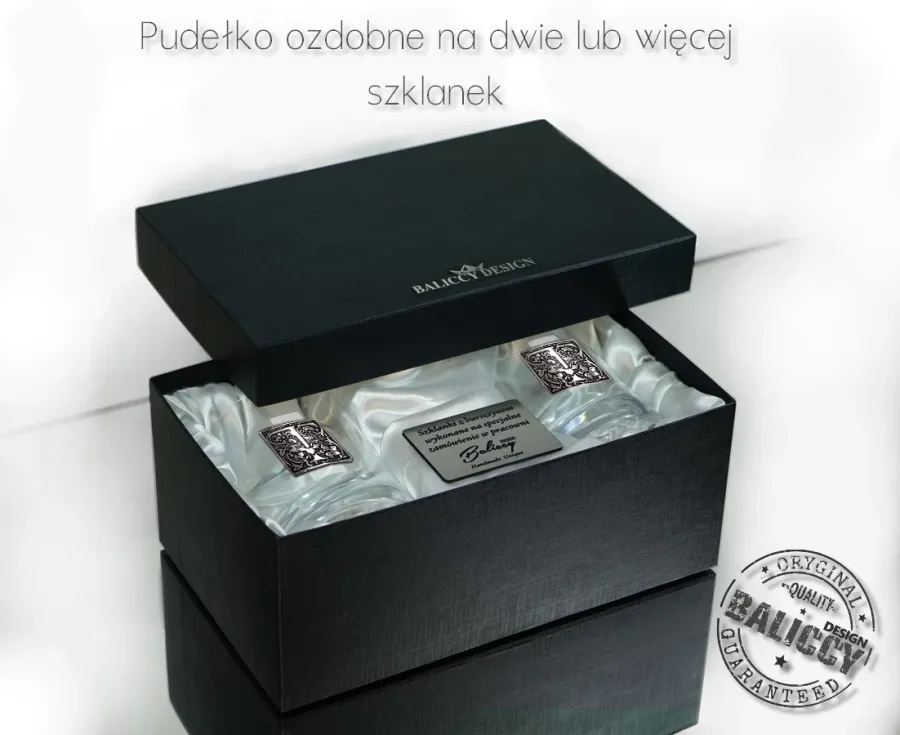 obrazek 9 Szklanka do whisky z wybranym inicjałem