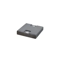 Zdjęcie Obciążnik podstawy parasola – płyta betonowa z czarnego cementu z uchwytami do ogrodu