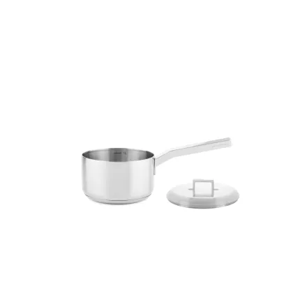 Zdjęcie Wyjątkowy włoski rondel ze stali nierdzewnej 1,2 litra