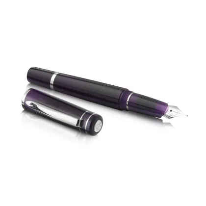 Picture An extraordinary collection of Vanity New fountain pens - purple model