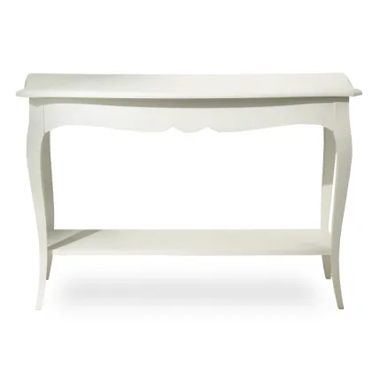 Zdjęcie Włoska drewniana elegancka konsola do salonu