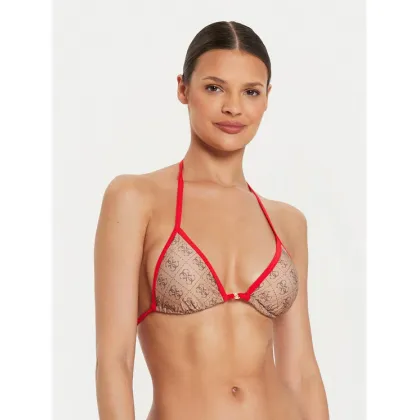 Zdjęcie Guess Góra od bikini E4YJ13 MC04R Brązowy