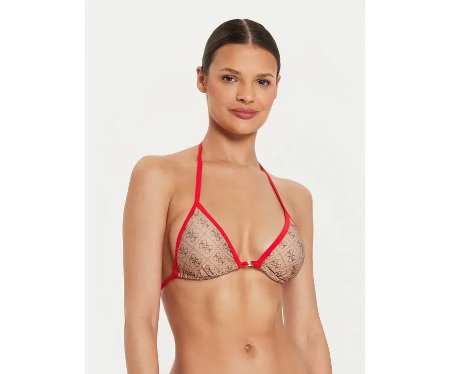 obrazek 1 Guess Góra od bikini E4YJ13 MC04R Brązowy