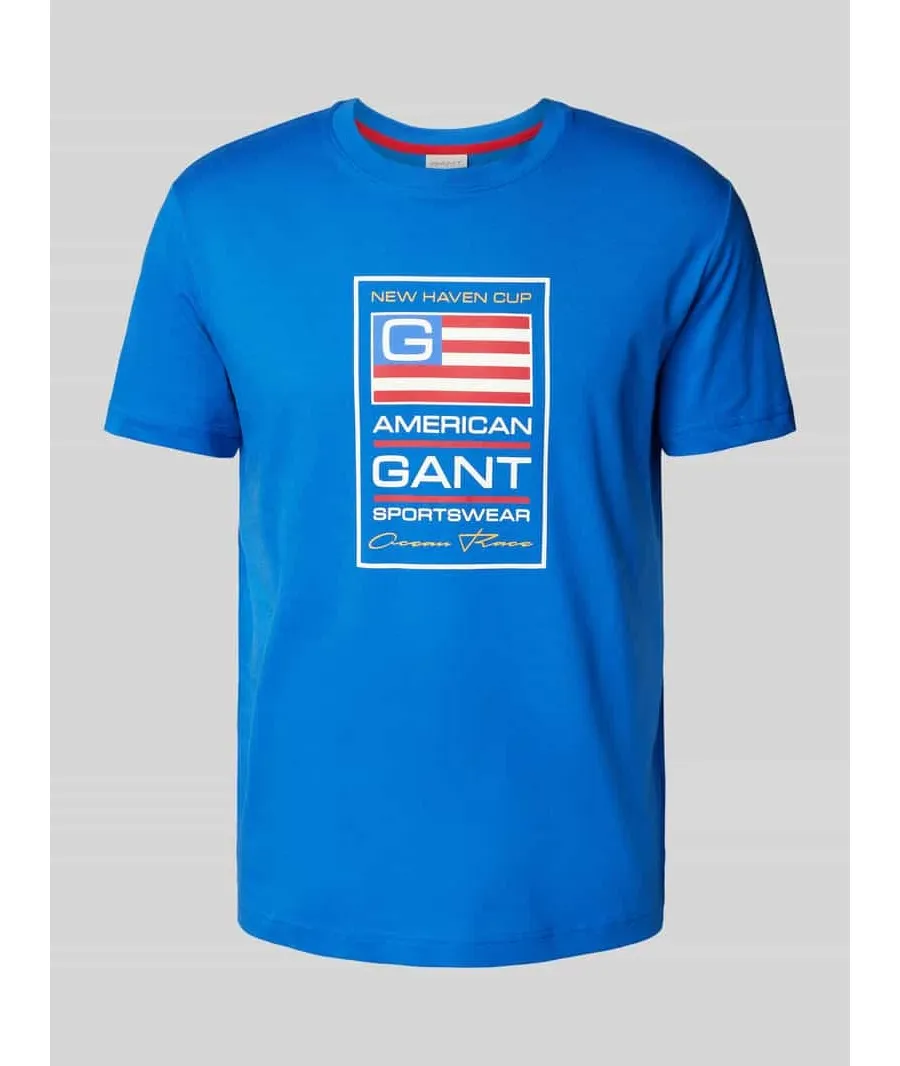 obrazek 1 T-shirt z detalami z logo