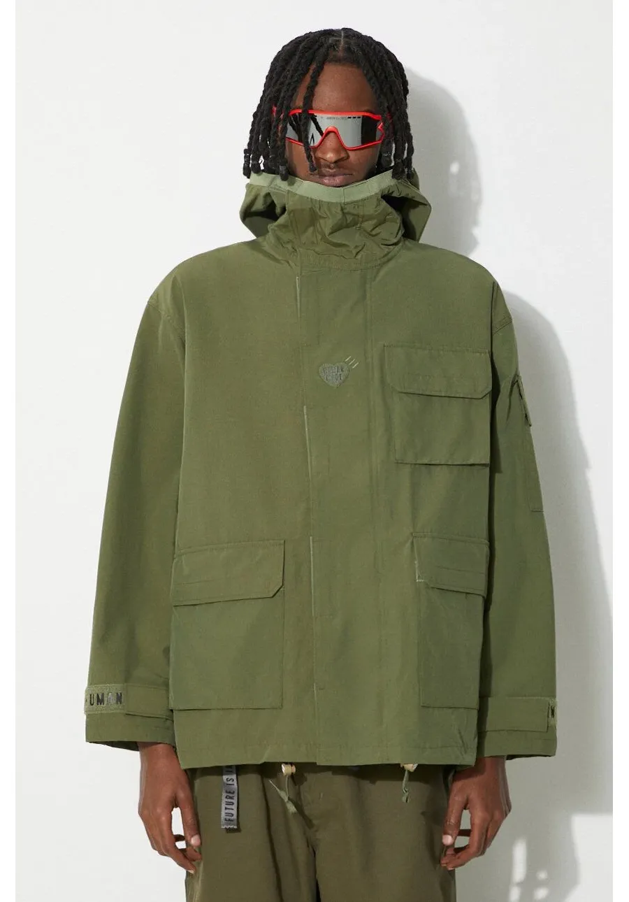 obrazek 1 Human Made kurtka Mountain Parka męska kolor zielony przejściowa HM27JK004