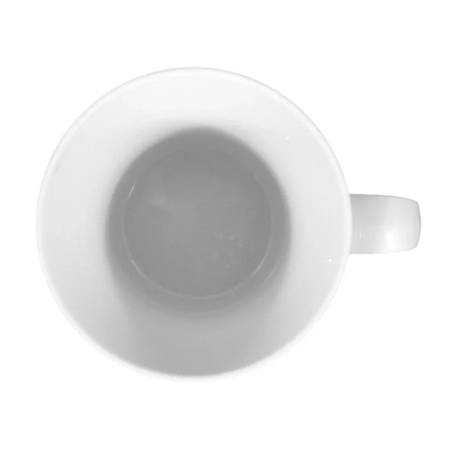 obrazek 2 Piękny porcelanowy biały kubek o nowoczesnym wzornictwie - Seltmann Weiden