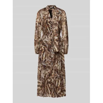 Zdjęcie Długa sukienka z kontrafałdami