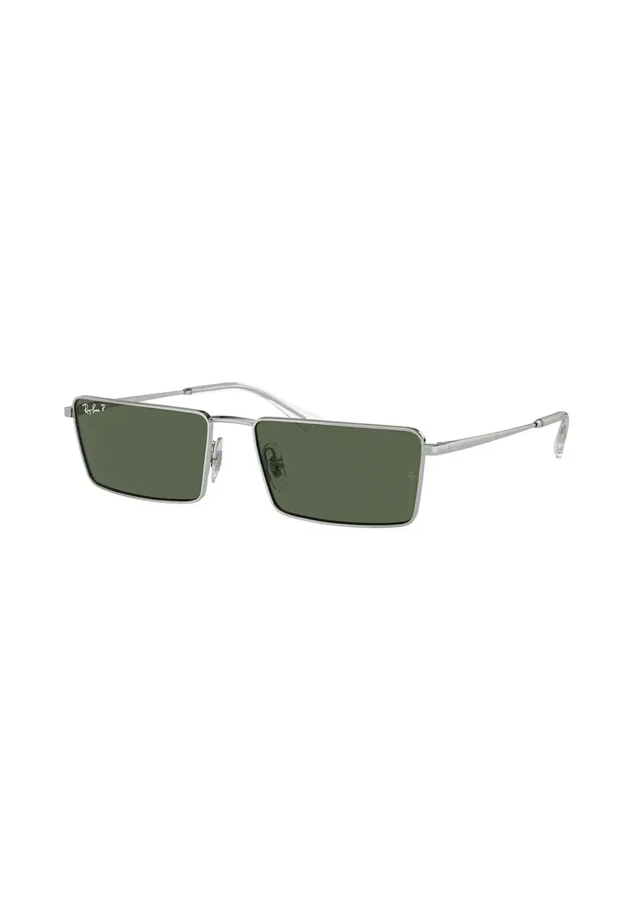 obrazek 1 Ray-Ban okulary przeciwsłoneczne kolor zielony 0RB3741