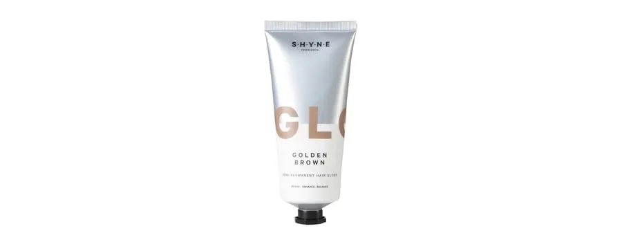 obrazek 1 SHYNE GLOSS Golden Brown Profesionalna farba do włosów 100 ml