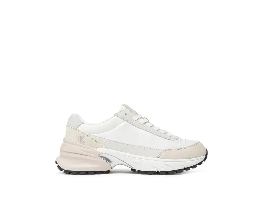 obrazek 1 Calvin Klein Jeans Sneakersy Hike Runner Mg Nylon Perl YW0YW01963 Biały