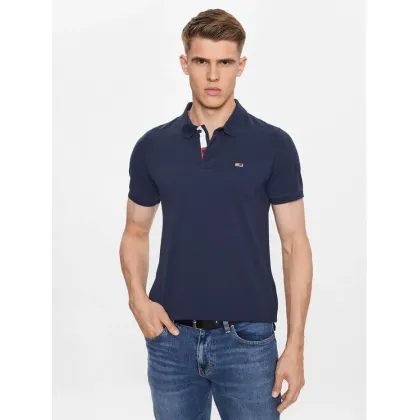 Zdjęcie Tommy Jeans Polo DM0DM15370 Granatowy Slim Fit
