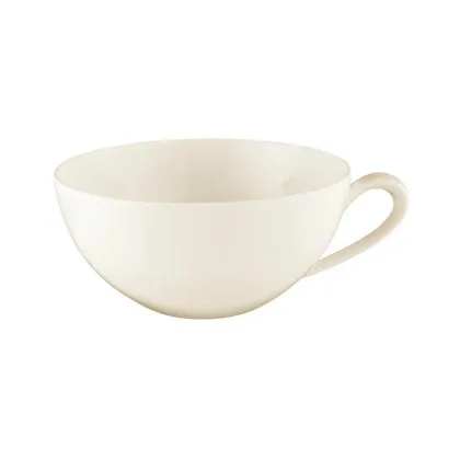 Zdjęcie Porcelanowa filiżanka do herbaty w kolorze kremowym w stylu klasycznym – Tettau