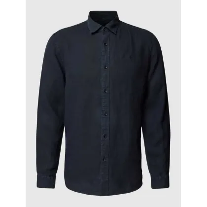 Zdjęcie Koszula casualowa o kroju tailored fit z wyhaftowanym logo