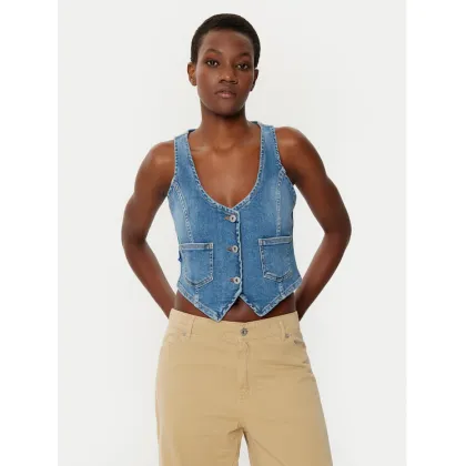 Zdjęcie HUGO Kamizelka Gardenia_B 50531700 Niebieski Slim Fit