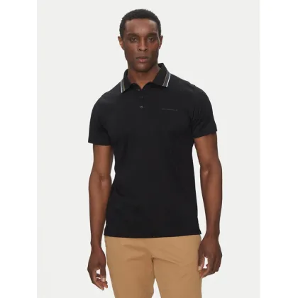 Zdjęcie KARL LAGERFELD Polo 745002 552200 Czarny Slim Fit