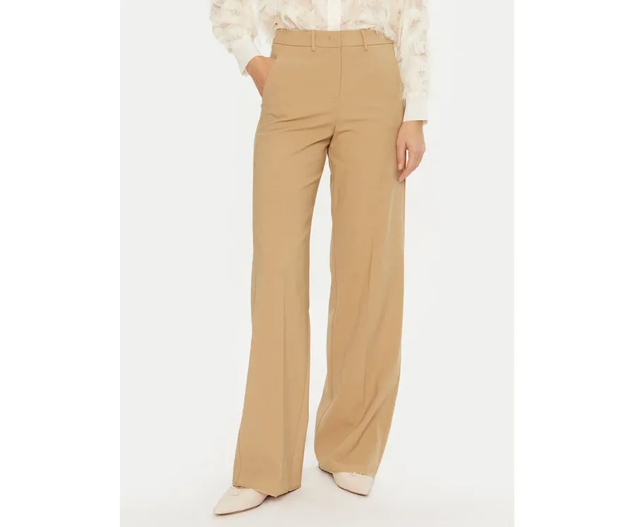obrazek 1 Marella Spodnie materiałowe Galoppo 2423136162 Brązowy Wide Leg