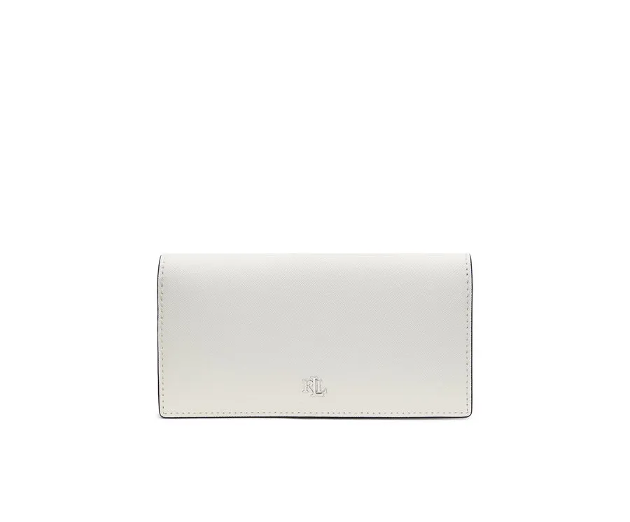 obrazek 1 LAUREN RALPH LAUREN Duży Portfel Damski 432802917054 Biały