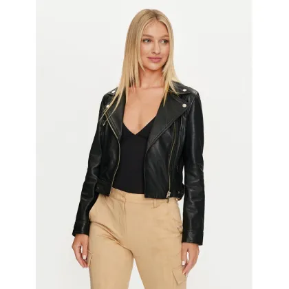 Zdjęcie Marciano Guess Kurtka skórzana 4YGL17 7133A Czarny Regular Fit