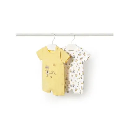 Zdjęcie Mayoral Komplet 2 par romperów 1707 Kolorowy