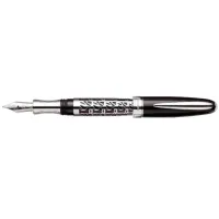 Picture MB-F300-BK STERLING SILVER 925 Fountain Pen