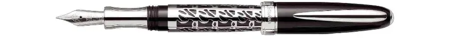 picture 1 MB-F300-BK Fountain pen STERLING SILVER 925