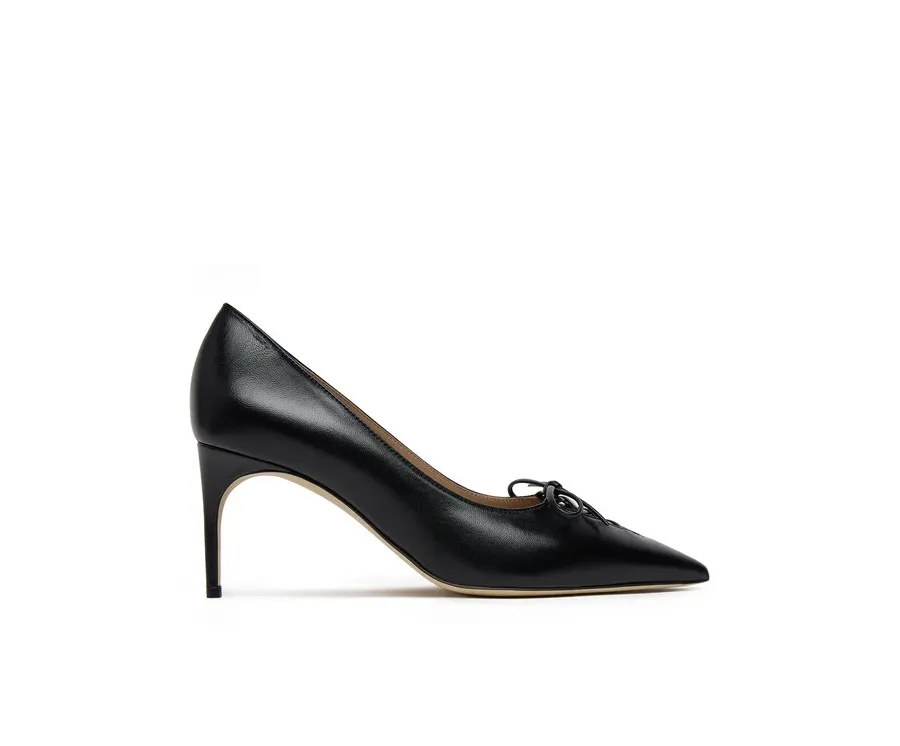 obrazek 1 MALONE SOULIERS Szpilki Hedy 70-2 Czarny