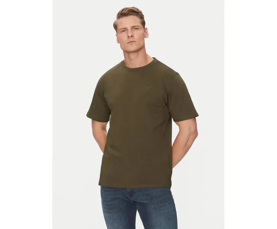 obrazek 1 Guess T-Shirt F3GI00 K8HM0 Khaki Regular Fit
