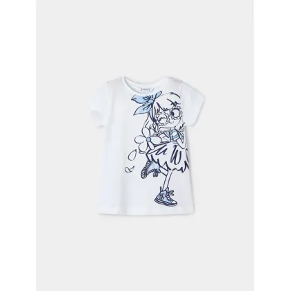 Zdjęcie Mayoral T-Shirt 3090 Biały Regular Fit