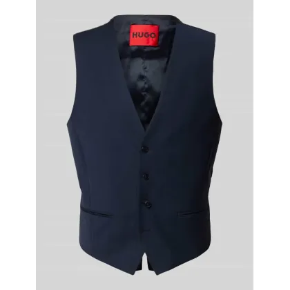 Zdjęcie Kamizelka garniturowa z lamowanymi kieszeniami