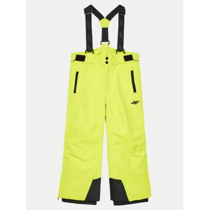 Zdjęcie 4F Spodnie narciarskie 4FJWAW24TFTRM656 Zielony Regular Fit