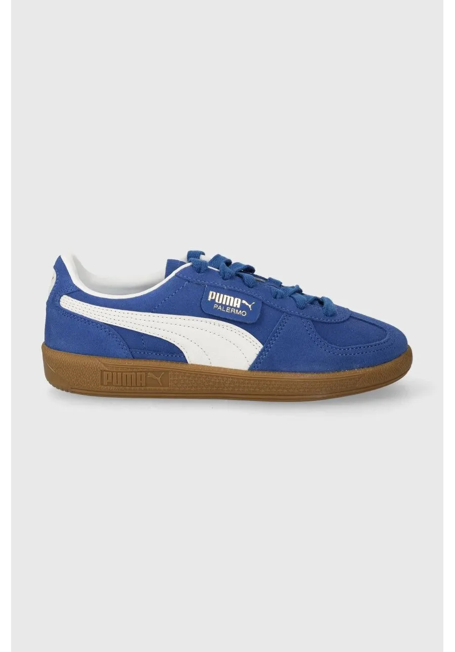 obrazek 1 Puma sneakersy zamszowe Palermo Cobalt Glaze kolor niebieski 396463