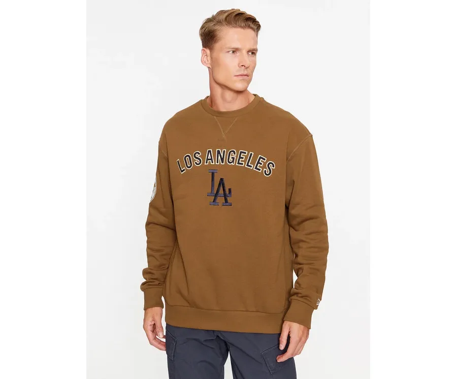 obrazek 1 New Era Bluza Large Logo 60416329 Brązowy Regular Fit
