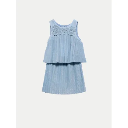 Zdjęcie Abel & Lula Komplet top i spódnica 5071 Błękitny Regular Fit