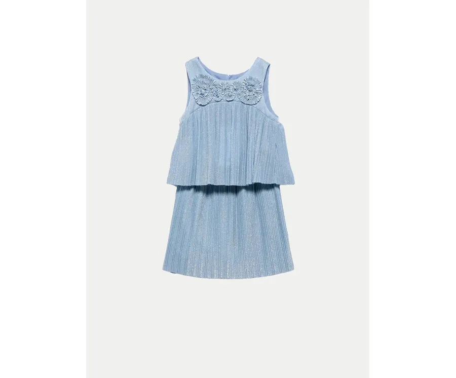 obrazek 1 Abel & Lula Komplet top i spódnica 5071 Błękitny Regular Fit