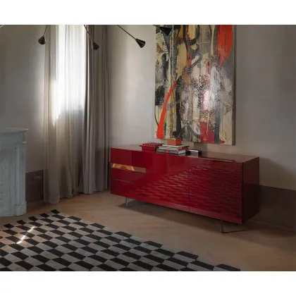 Zdjęcie Włoska komoda z wieloma szufladami