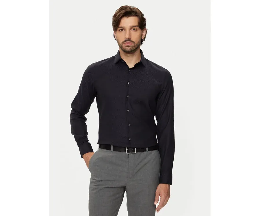 obrazek 1 Calvin Klein Koszula K10K113528 Granatowy Slim Fit