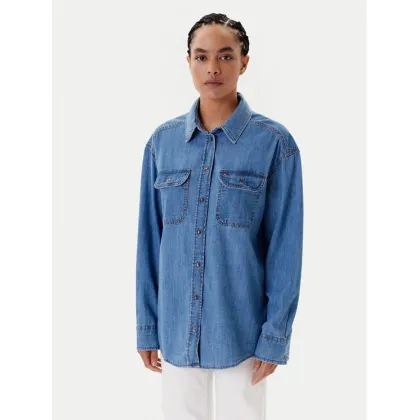 Zdjęcie Tommy Jeans Koszula jeansowa DW0DW21073 Niebieski Relaxed Fit