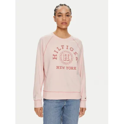Zdjęcie Tommy Hilfiger Bluza Varsity WW0WW41239 Różowy Regular Fit