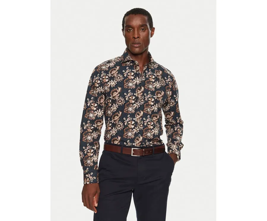 obrazek 1 Baldessarini Koszula B3 10012 3642 Granatowy Regular Fit