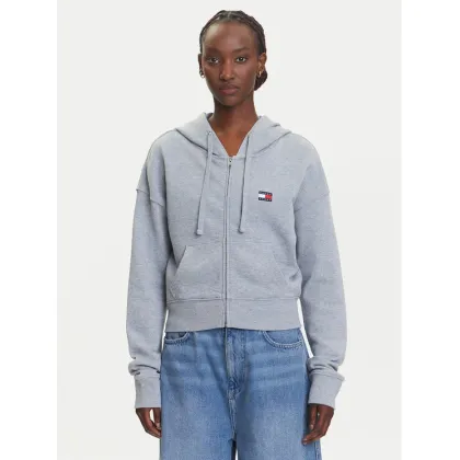 Zdjęcie Tommy Jeans Bluza DW0DW21147 Szary Boxy Fit
